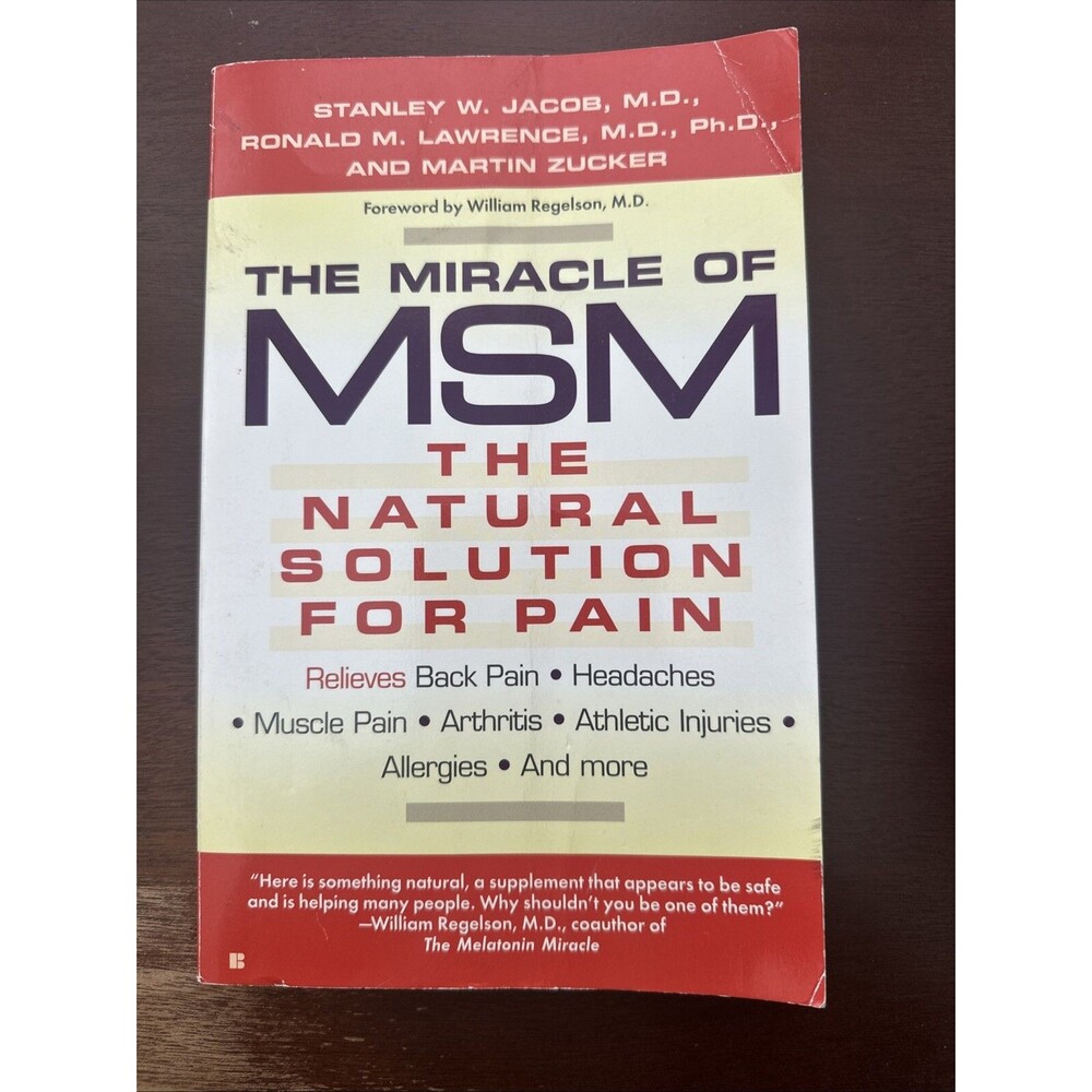 The Miracle Of MSM The Natural Solution For Pain